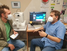 Study visit to the Specialized Ophthalmic Center – Oculomedica clinic 