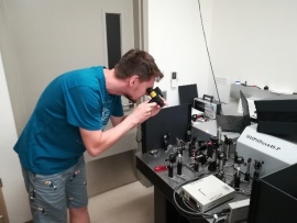 Lab visit to Palczewski Lab 