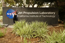 Lab visit to the NASA
