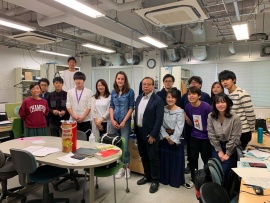 Lab visit to the Kyushu Institute of Technology