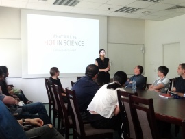 What will be hot in science – can we predict trends?