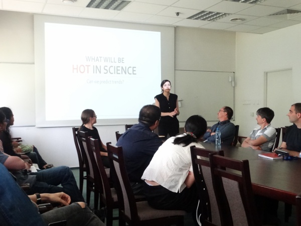 What will be hot in science – can we predict trends?