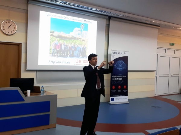 CREATE lectures series: Prof. Pablo Artal 