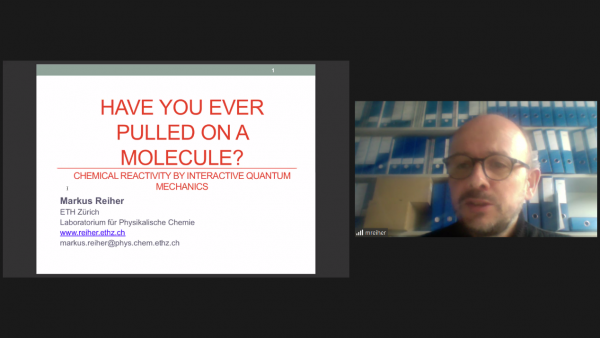 CREATE lectures series: Prof. Markus Reiher